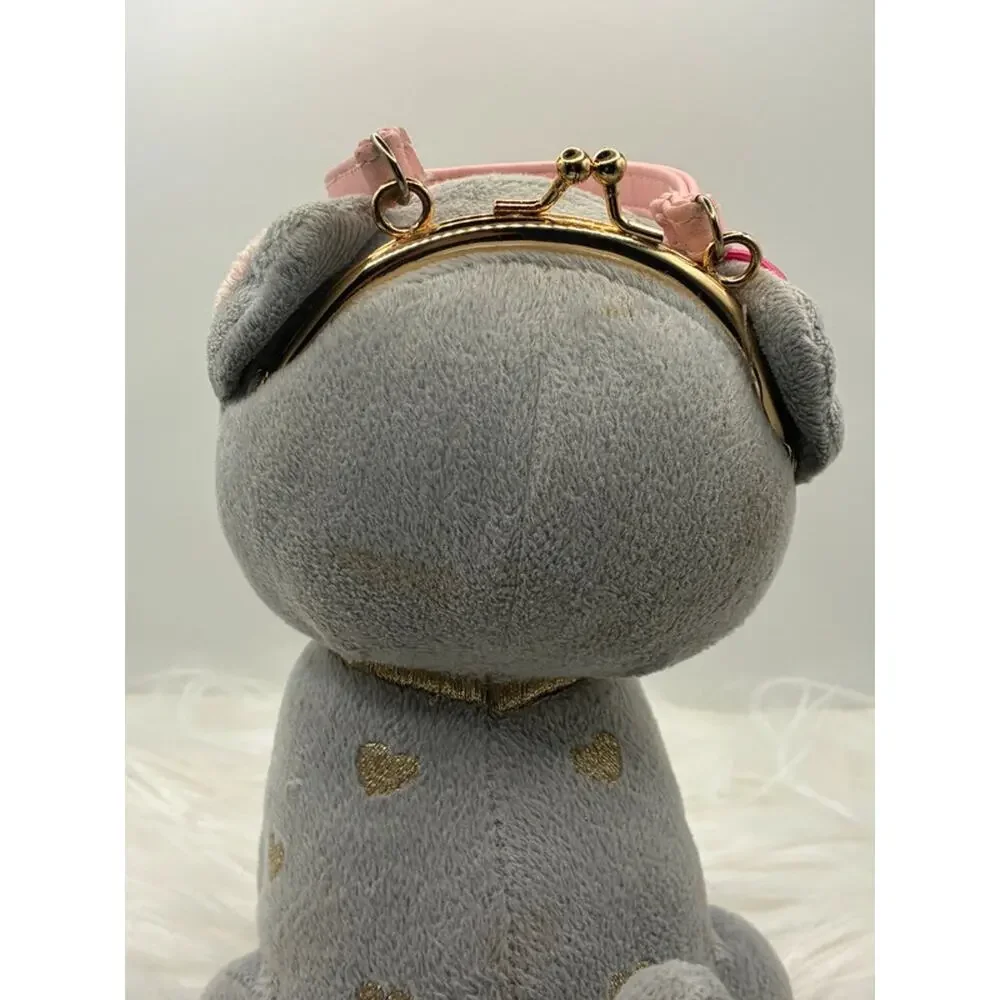 Gymboree Gray Kitty Plush Wristlet/Purse 🩷🐱